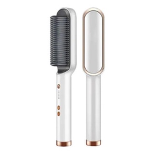 Escova Alisadora Anion Hair Pro 3 em 1 ORIGINAL, Secador, Chapinha e Modelador de Cachos Bivolt