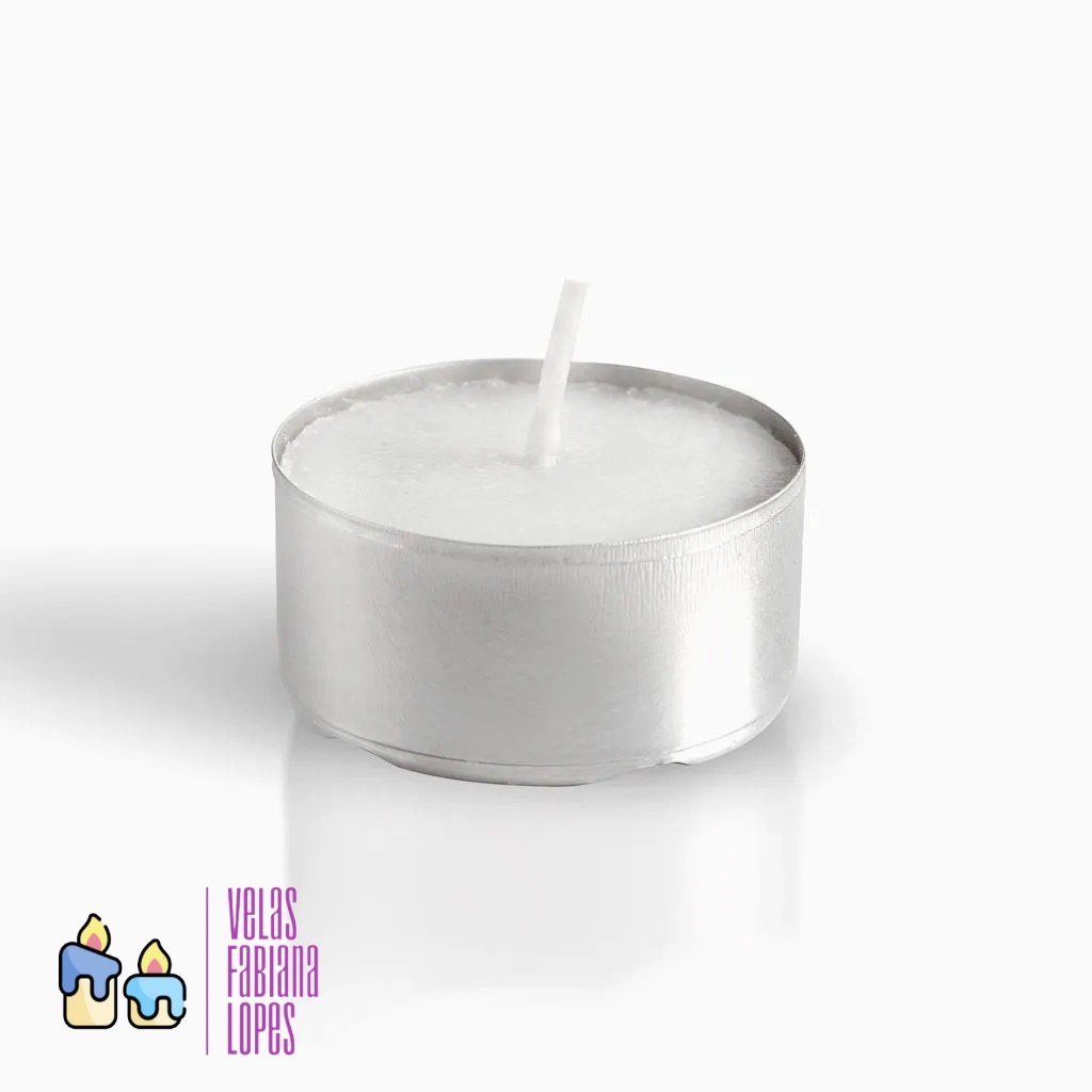 10 Velas Rechaud 2cm de Altura Decoração Festas