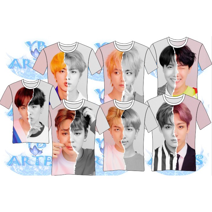 CAMISA GRUPO KPOP BTS BANGTAN BOYS UNISSEX | Shopee Brasil