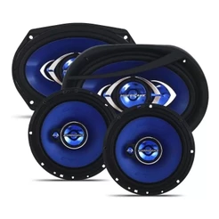 Kit Prático Hurricane Alto Falante Triak 6 + Cm69 280w Rms