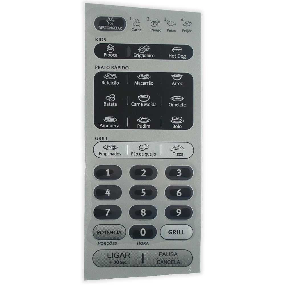 Membrana Microondas Eletrolux ME 28X Alto Relevo