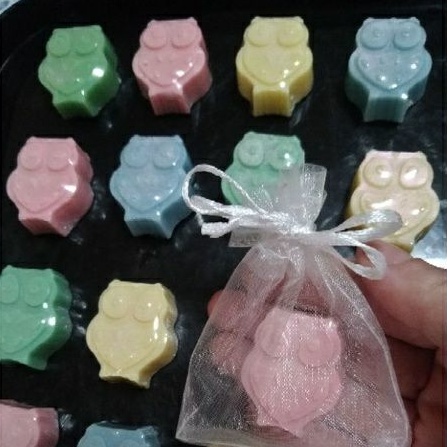 20 ou 40 sabonetes Mini corujas para lembrancinhas (dia dos professores)