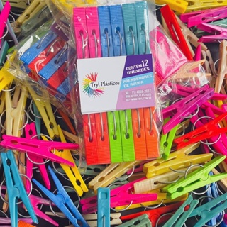 Pregador Prendedor de plástico de roupa e/ou alimento - Alta qualidade em Oferta na Shopee