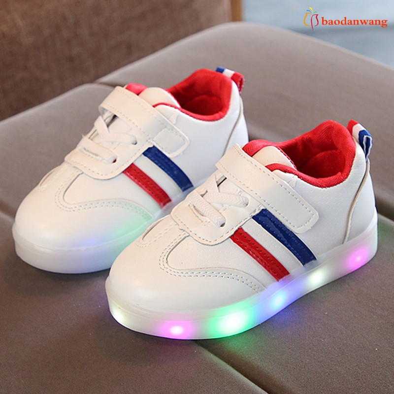 sapato de led infantil