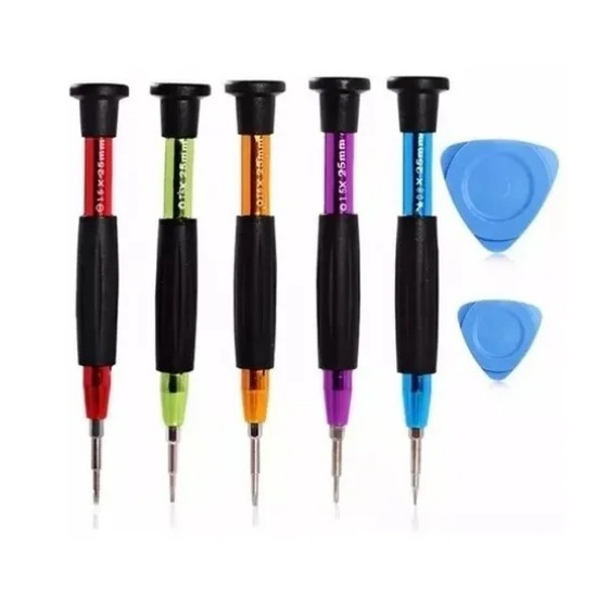 Kit Jogo Chave para Manutenção Imantada Abrir Celular Telefone Android Iphone 7 Peças M5228