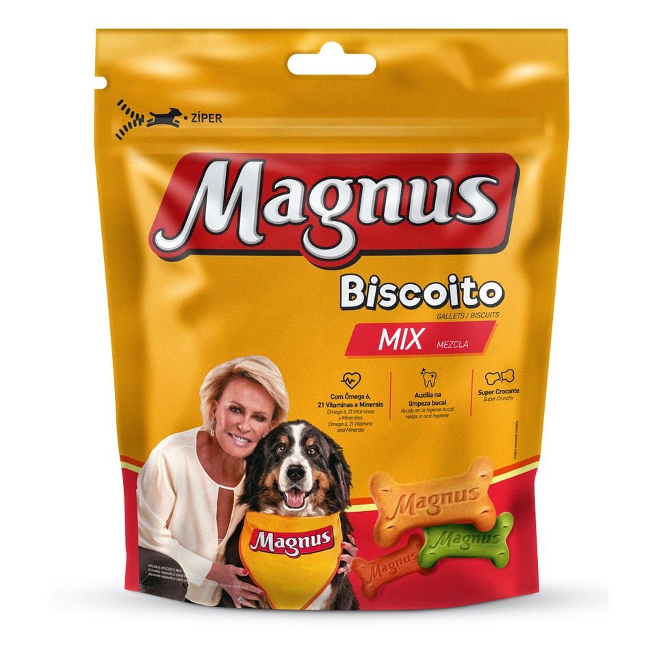 BISCOITO MAGNUS MIX 1KG | Shopee Brasil