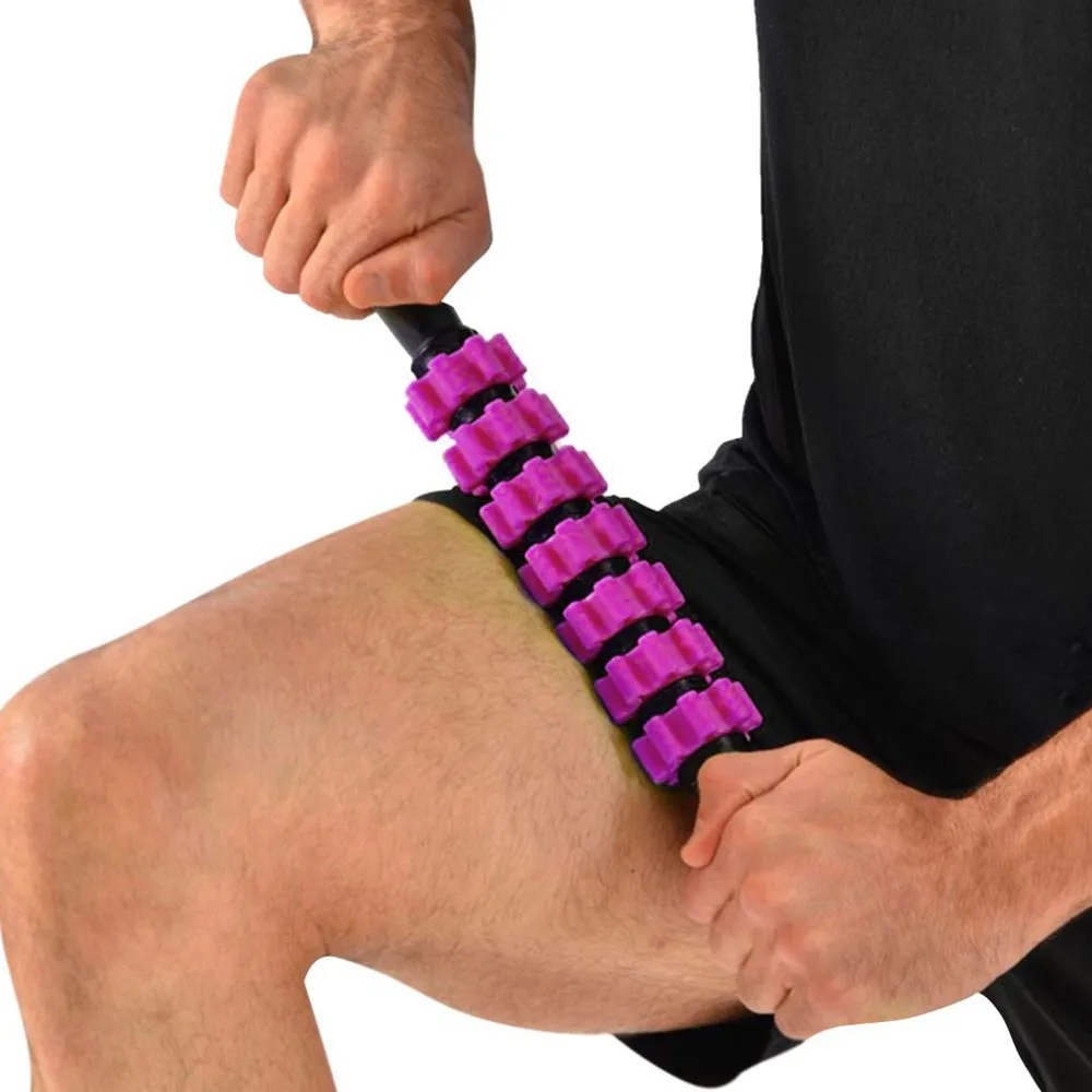 Bastao rolo Liberaçao Massagem Relaxa Musculo Manual Alivio Tensao