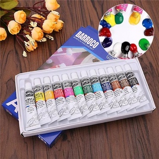 Tinta Acrílica 12 cores 6g/12g
