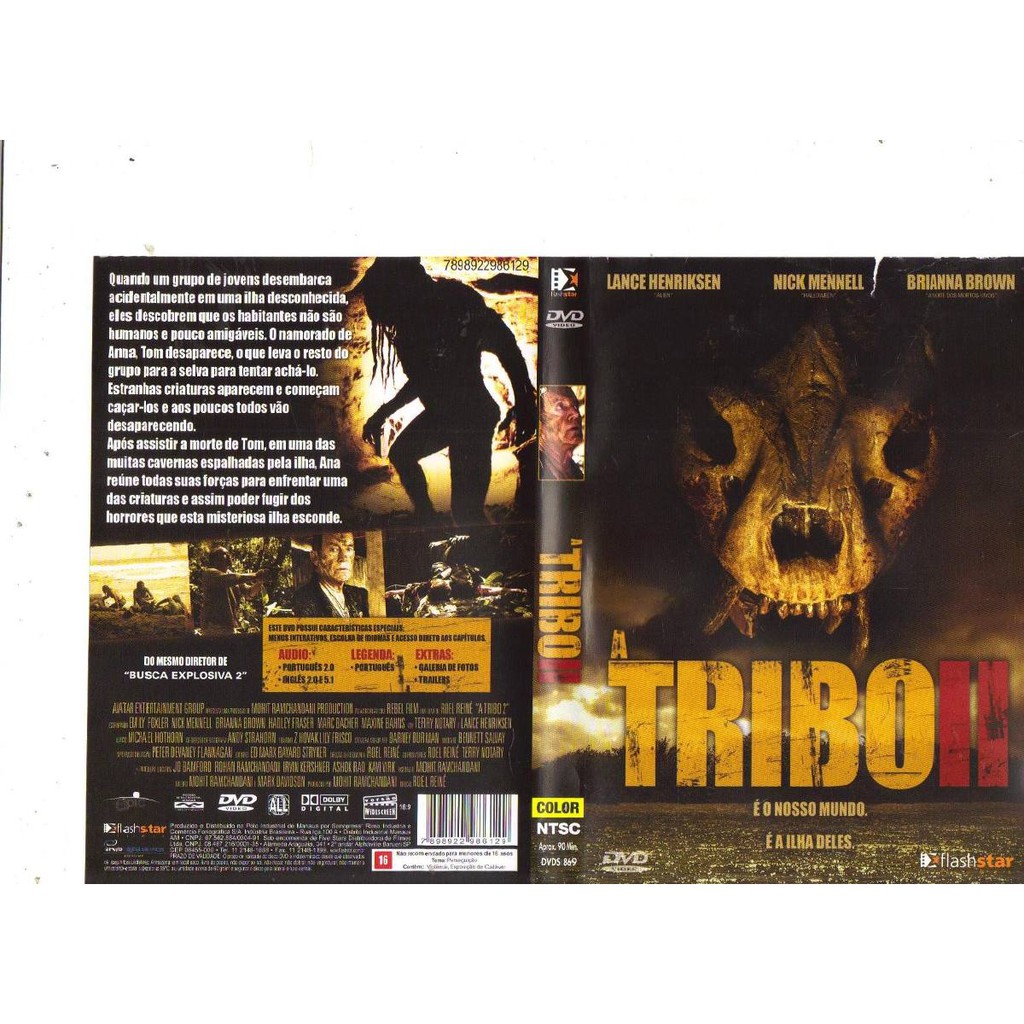 Dvd A Tribo Ii, Nick Mennell, Terror, Original