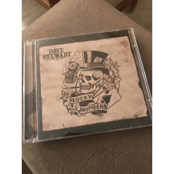 CD DAVE STEWART - Lucky numbers - (Eurythmics)