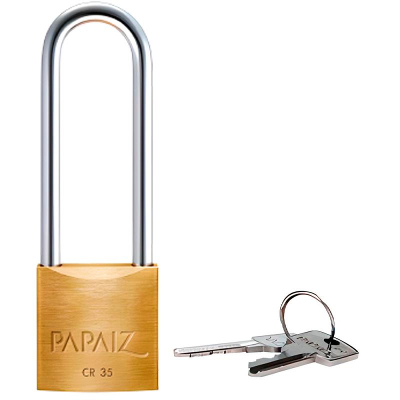 Cadeado N°35 Haste Longa 70MM Latão CR 35 PAPAIZ em Oferta na Shopee