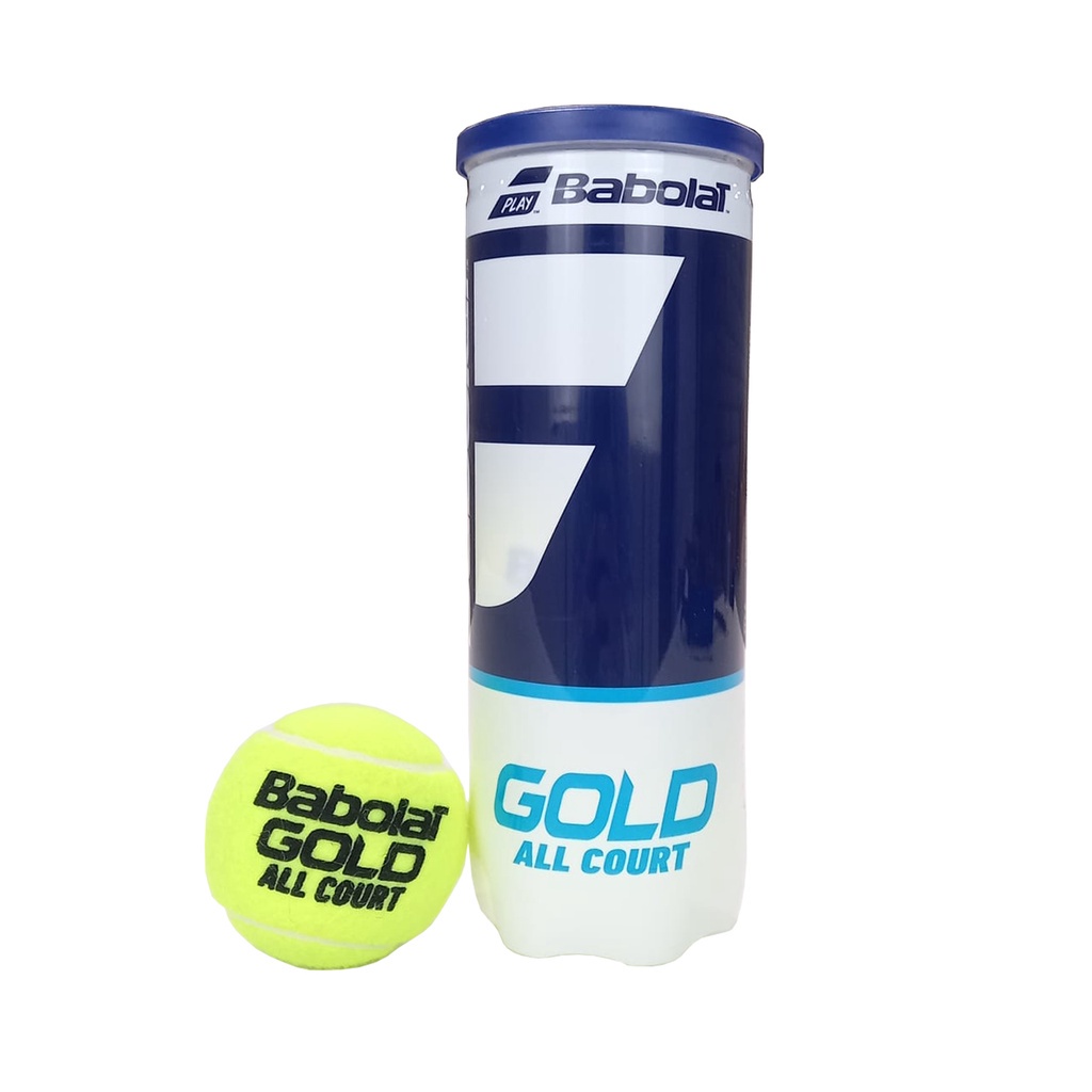 Bola de Tênis Babolat Gold All Court Tubo 3 Bolas em Oferta na Shopee