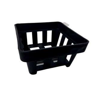 Vaso Vazado Preto Plástico Quadrado Para Vandas - Vasinho / Cestinha Para Orquídeas - 1 Unidade em Oferta na Shopee