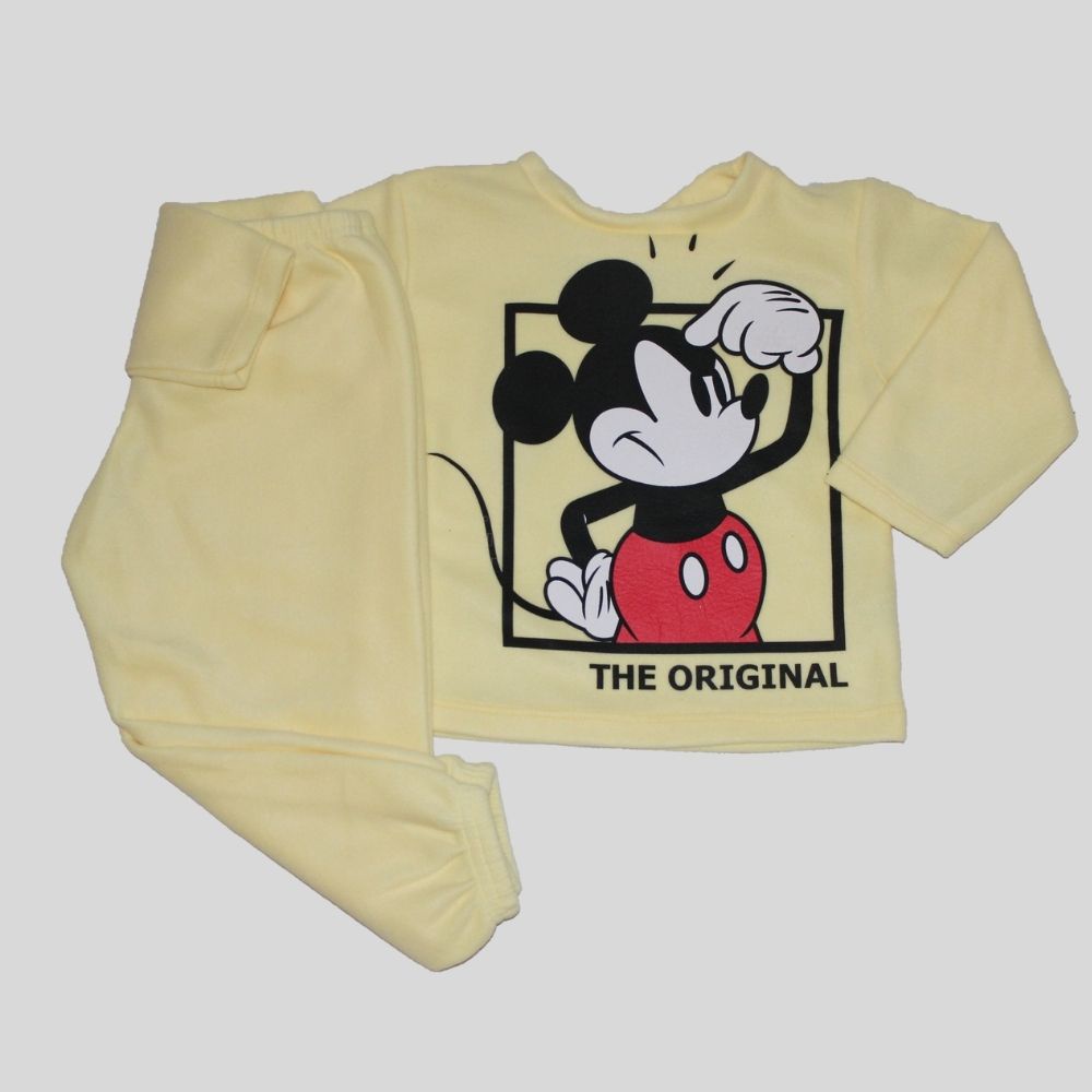 Kit 7 Conjuntos Soft Roupa Frio Inverno Peluciados Flanelado Personagens Menino