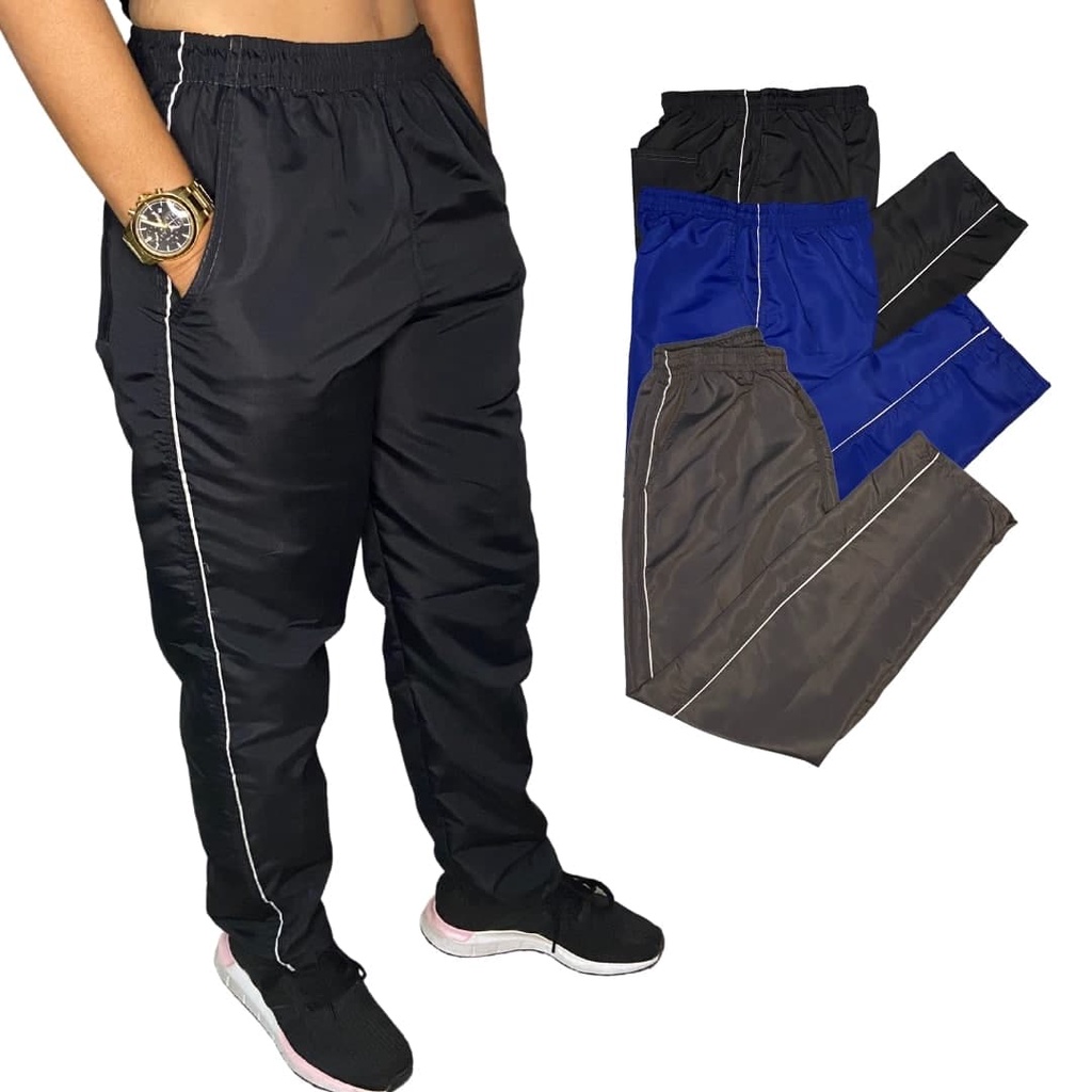 Kit 3 Calça Tactel Masculina com 03 Bolsos Reforçada