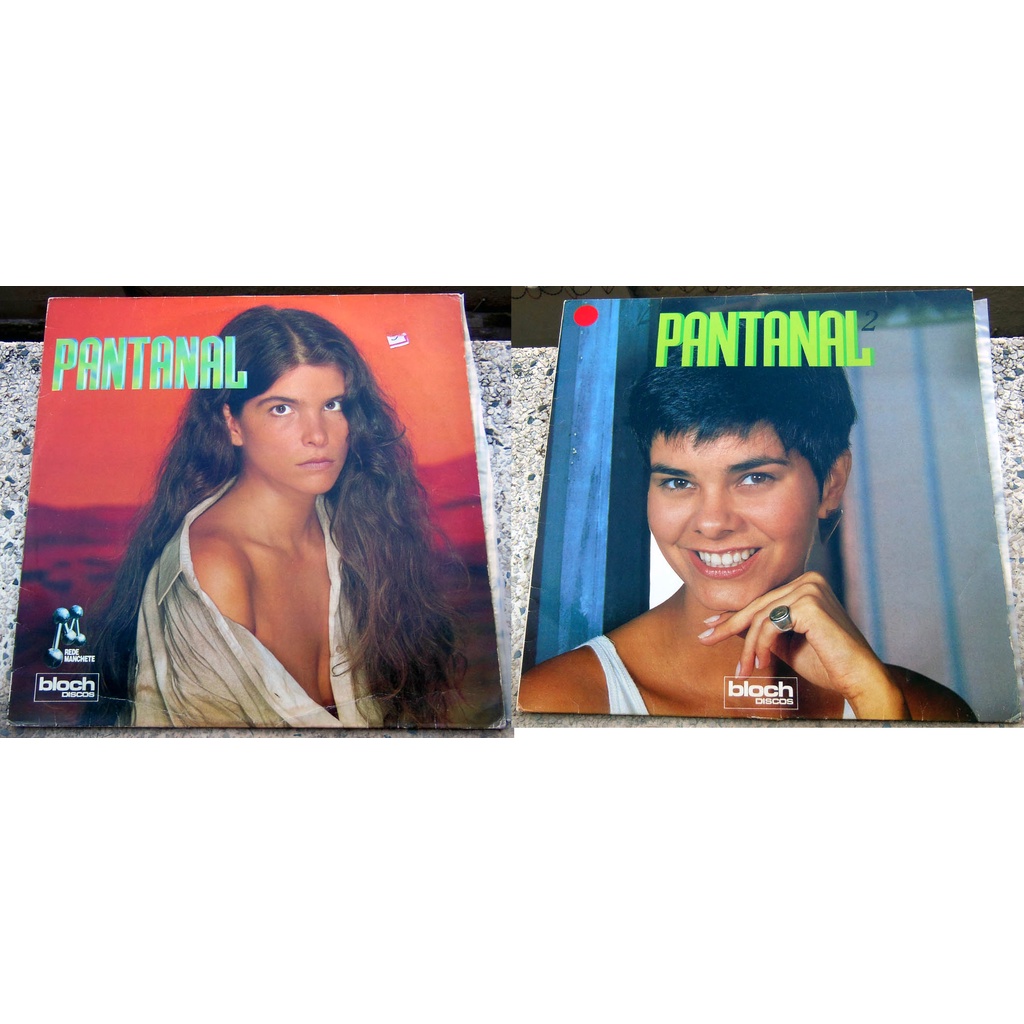 2 Lps Novela Pantanal - Volume 1 e Volume 2 - 1990