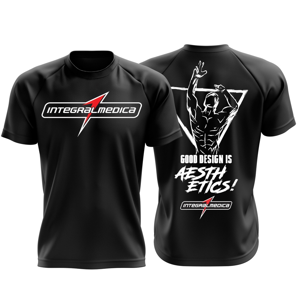 Camiseta Dry FIt Zyzz Preta Integralmedica - Escorrega o Preço