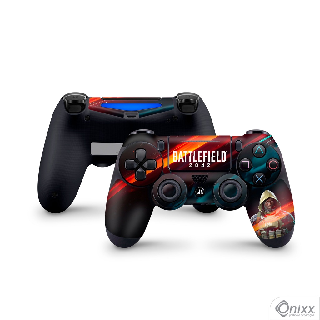 Skin PS4 JOYSTICKS Adesiva Battlefield 2042 Ultimate Edition
