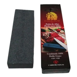 Pedra Afiação Carborundum Combinada grãos 120 \ 320 Dupla face cutelaria em Oferta na Shopee