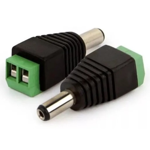 Kit 10 pcs Conector P4 Borne Cftv em Oferta na Shopee