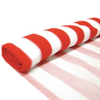 Tela Sinalização Listrada Laranja E Branca 1,20x50m em Oferta na Shopee