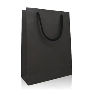 Sacola Papel Preta Pequena - 13x18x06 - Kit 50 Un. em Oferta na Shopee