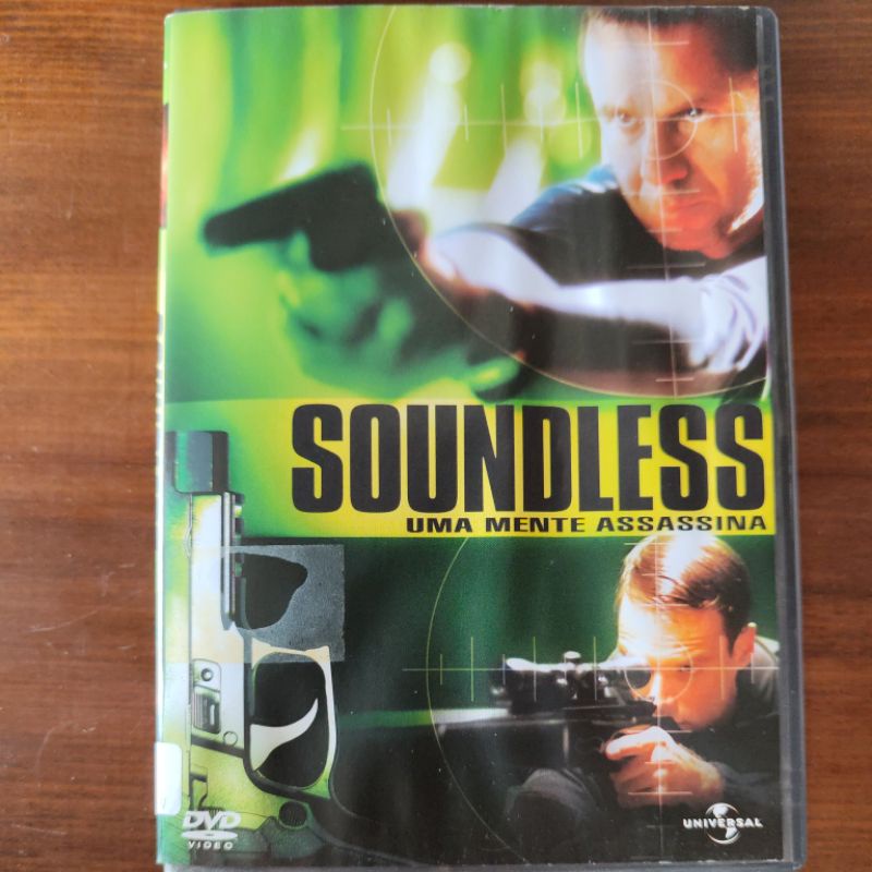 DVD Original Soundless Uma Mente Assassina