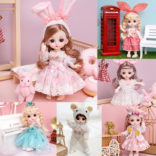 BJD Boneca set diy Adorável Princesa Presentes Bonecas 16 Centímetros Menina Brinquedos