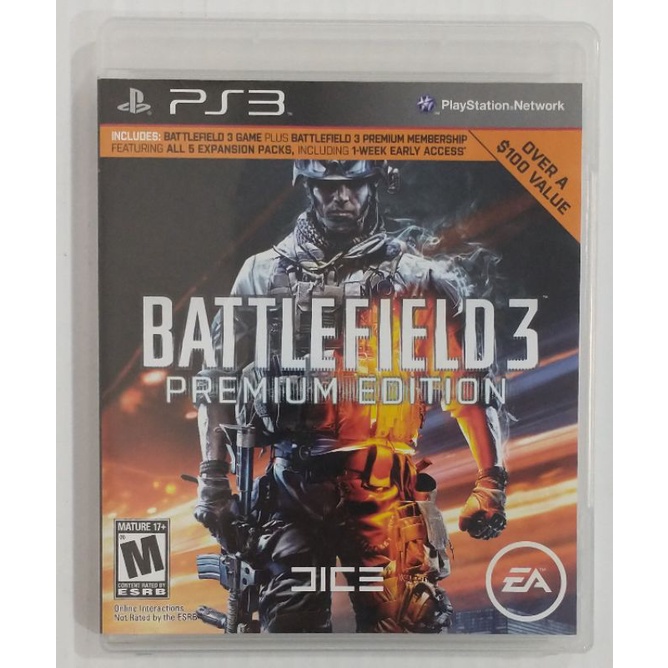 Battlefield 3: Premium Edition - PS3 Original Usado