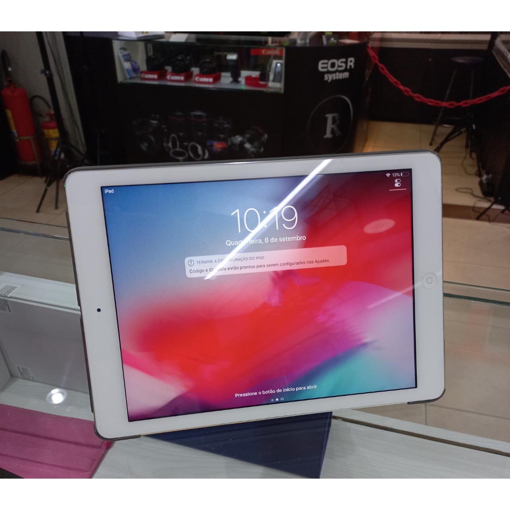 Apple iPad Air (1° ger) MODELO A1474 32GB BRANCO | Shopee Brasil