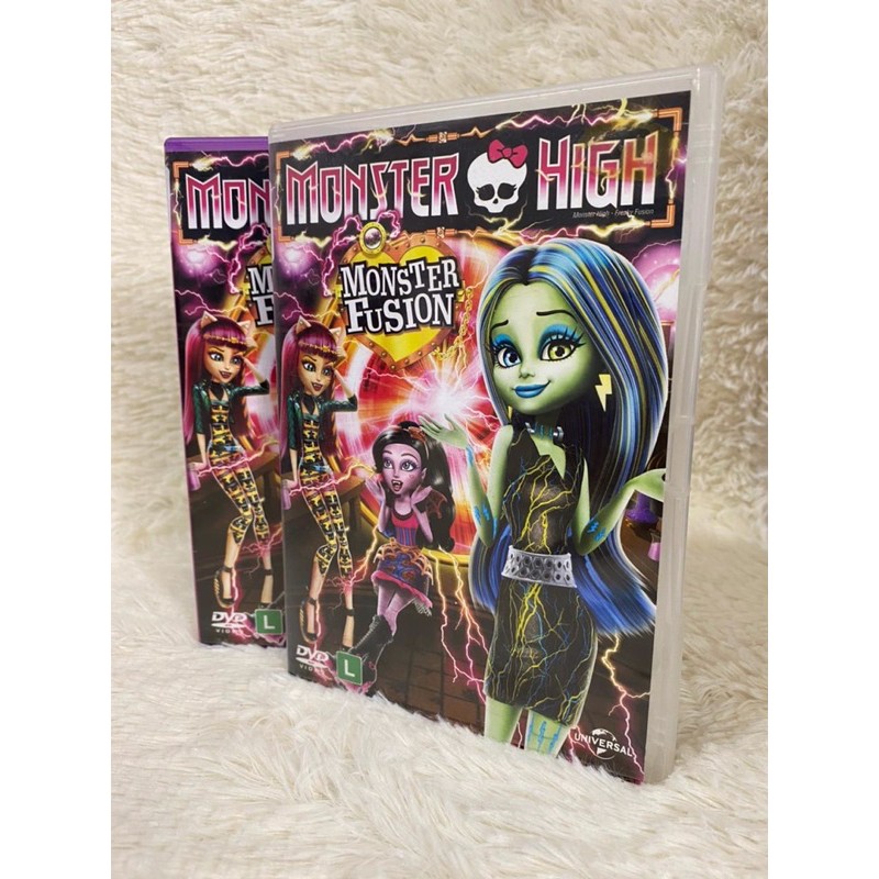 Monster High DVD Freak Fusion / Monster Fusion | Shopee Brasil