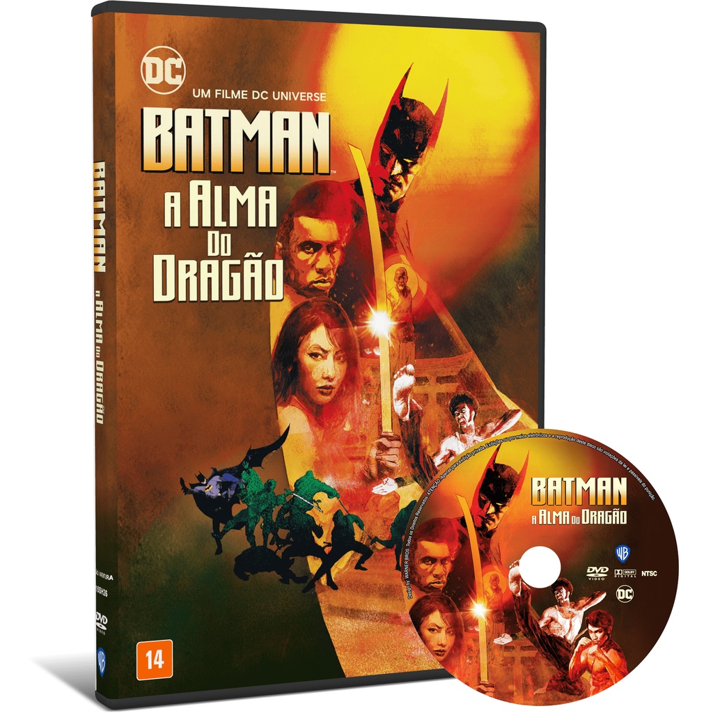 DVD Filme Batman: Alma do Dragão (2021)