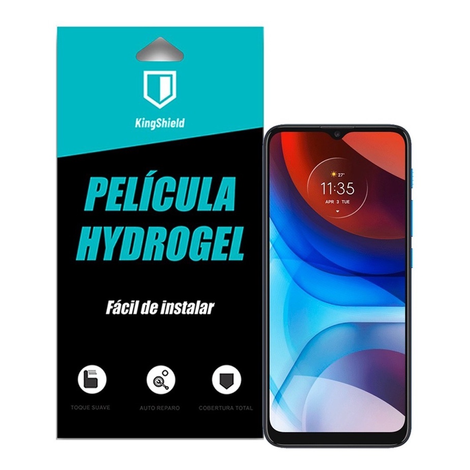 Película Moto E7 Power Kingshield Hydrogel Cobertura Total