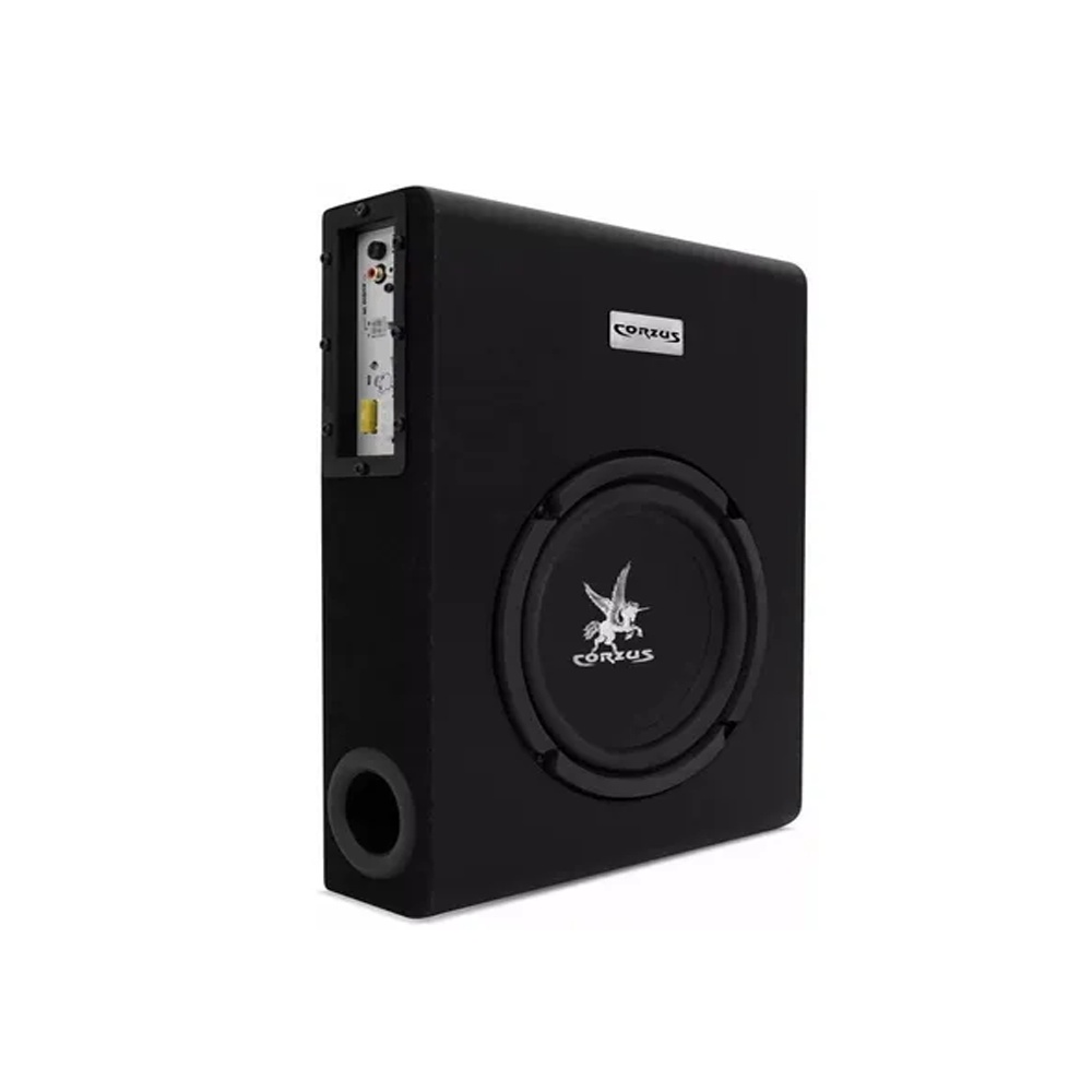 Caixa Amplificada 8 Polegadas Slim Corzus Cxs 200 Wrms Digital - 3949
