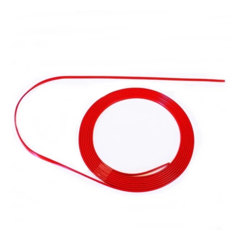 Friso Filete Universal Vermelho 15mm Largura Rolo 4 Metros em Oferta na Shopee