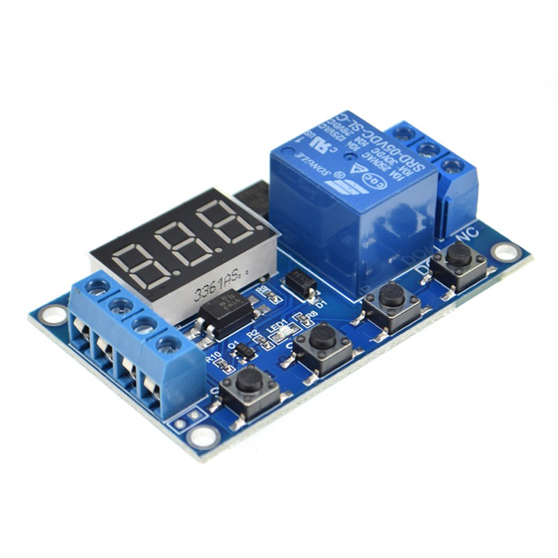 Dc 6V-30V 1 Canal 5V Módulo De Relé De Tempo Disparar/Ligar Para Placa Arduino