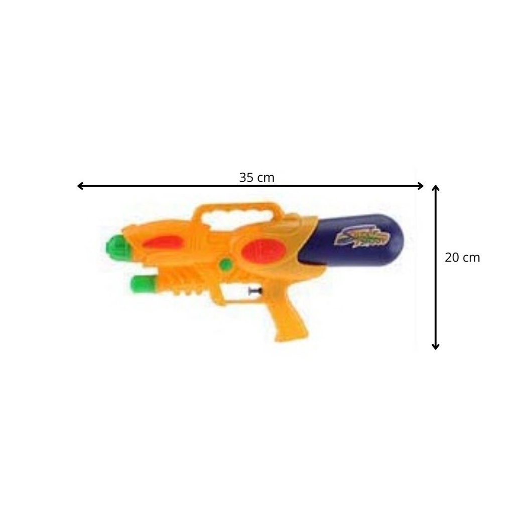 Pistola Arminha Transparente Lanca Agua Brinquedo | Shopee Brasil