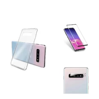 Kit Película De Vidro 9D Samsung Galaxy S10e + Capa Capinha Anti Shock+Pelicula Camera