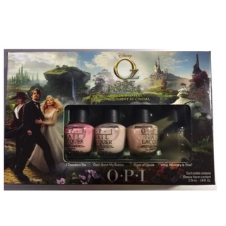 Kit 4 Esmaltes Opi Mini Coleção Oz - Original