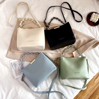 Bolsa Feminina De Ombro Transversal Moderna Em Couro PU Tendência