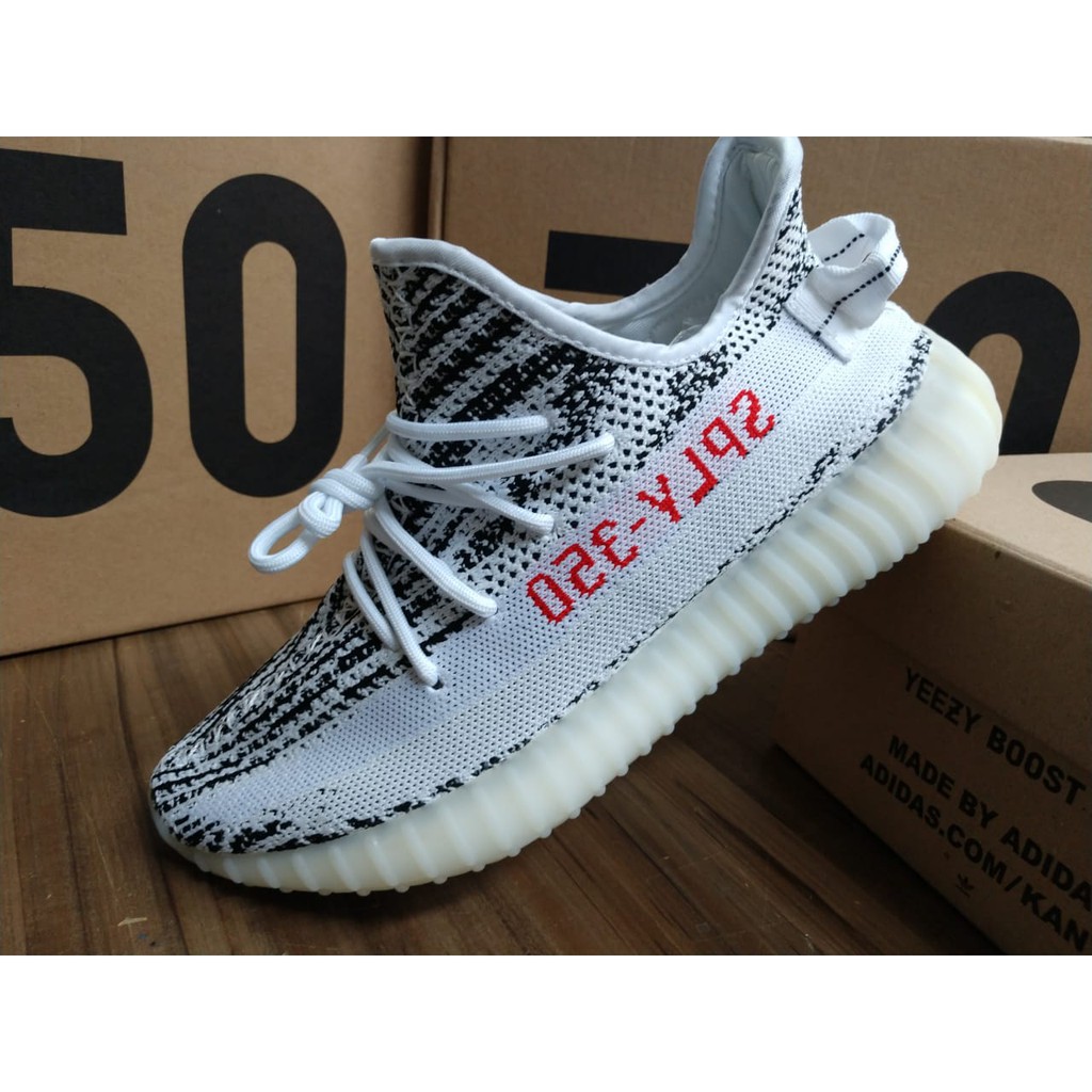 tenis adidas yeezy zebra