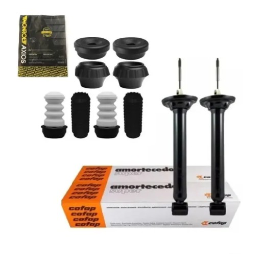 Kit 2 Amortecedor Traseiros Gol Voyage G5 G6 + Kits Batentes Axios em Oferta na Shopee