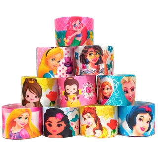 Kit com 10 metros de Fita Gorgorão no Tema Princesas 38mm/Nº09