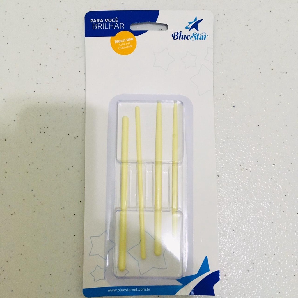 jogo de estecas agulha blue star em Oferta na Shopee