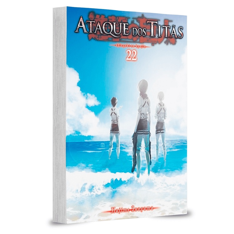 Mangá - Ataque dos Titãs - 22 - Série Original em Oferta na Shopee