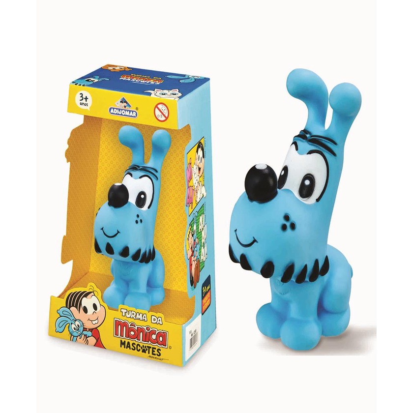 Brinquedo Boneco Bidu Baby Mascote Do Cascão Turma Da Mônica Vinil Adijomar Monica Baby