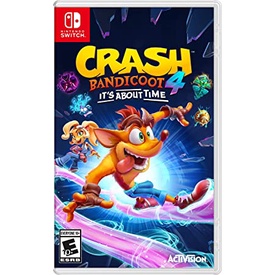 Crash Bandicoot 4 It’s About Time Switch em Oferta na Shopee