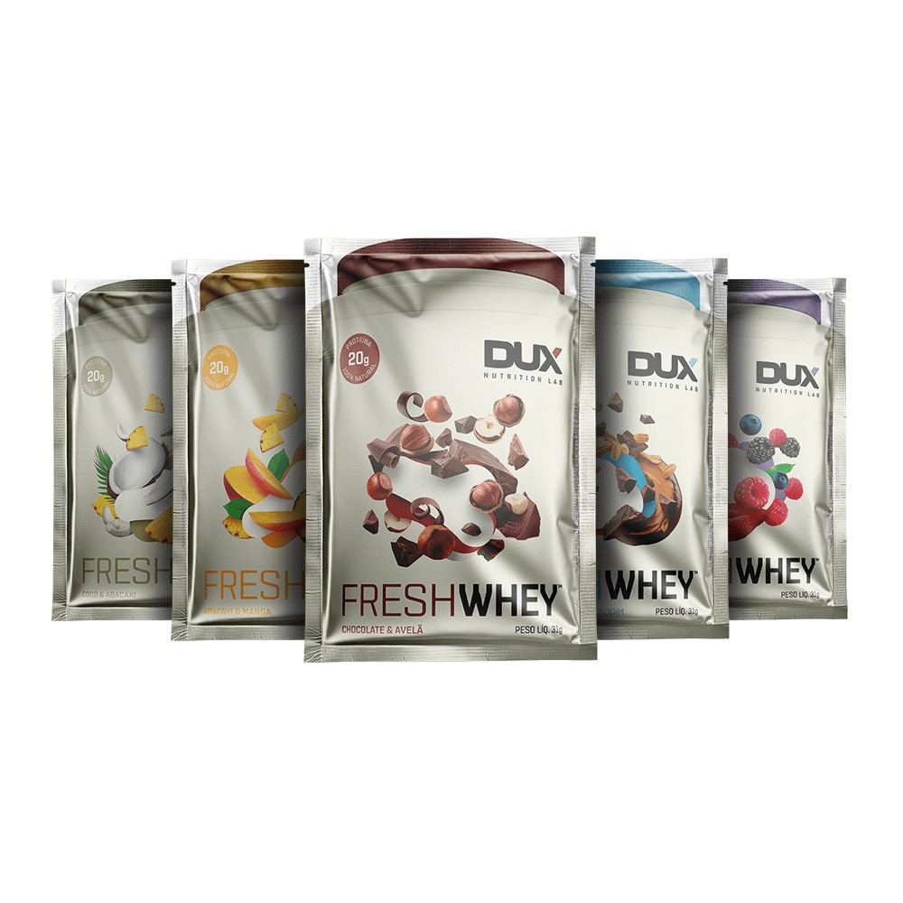 Fresh Whey Dose Única (31g) Dux Nutrition Escorrega o Preço