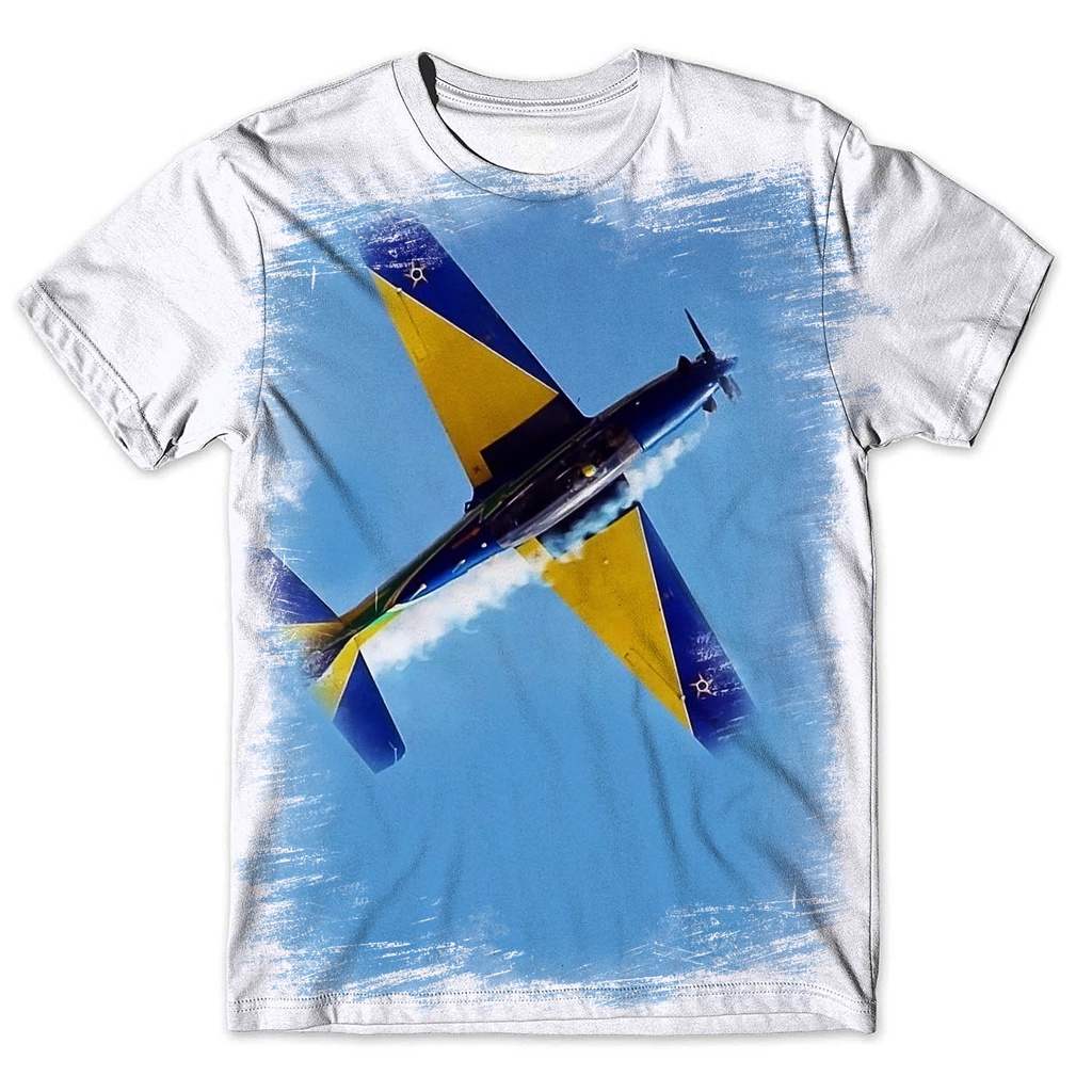 Camisa Camiseta Masculina Avião Planador 6