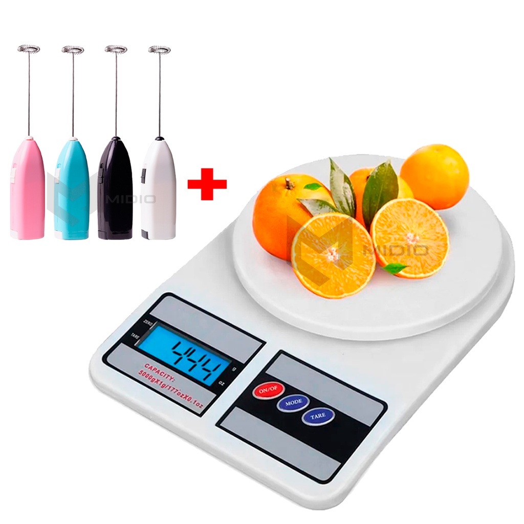 Kit Balança Digital De Precisão 1g À 10kg Cozinha Dieta Fitness ...